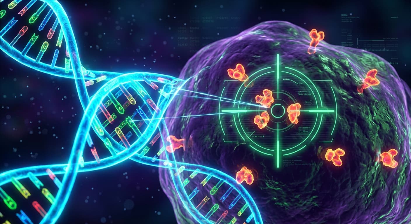 Targeted DNA and cancer-cell visualization